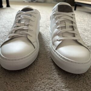 To Boot New York White Leather Sneakers (men)